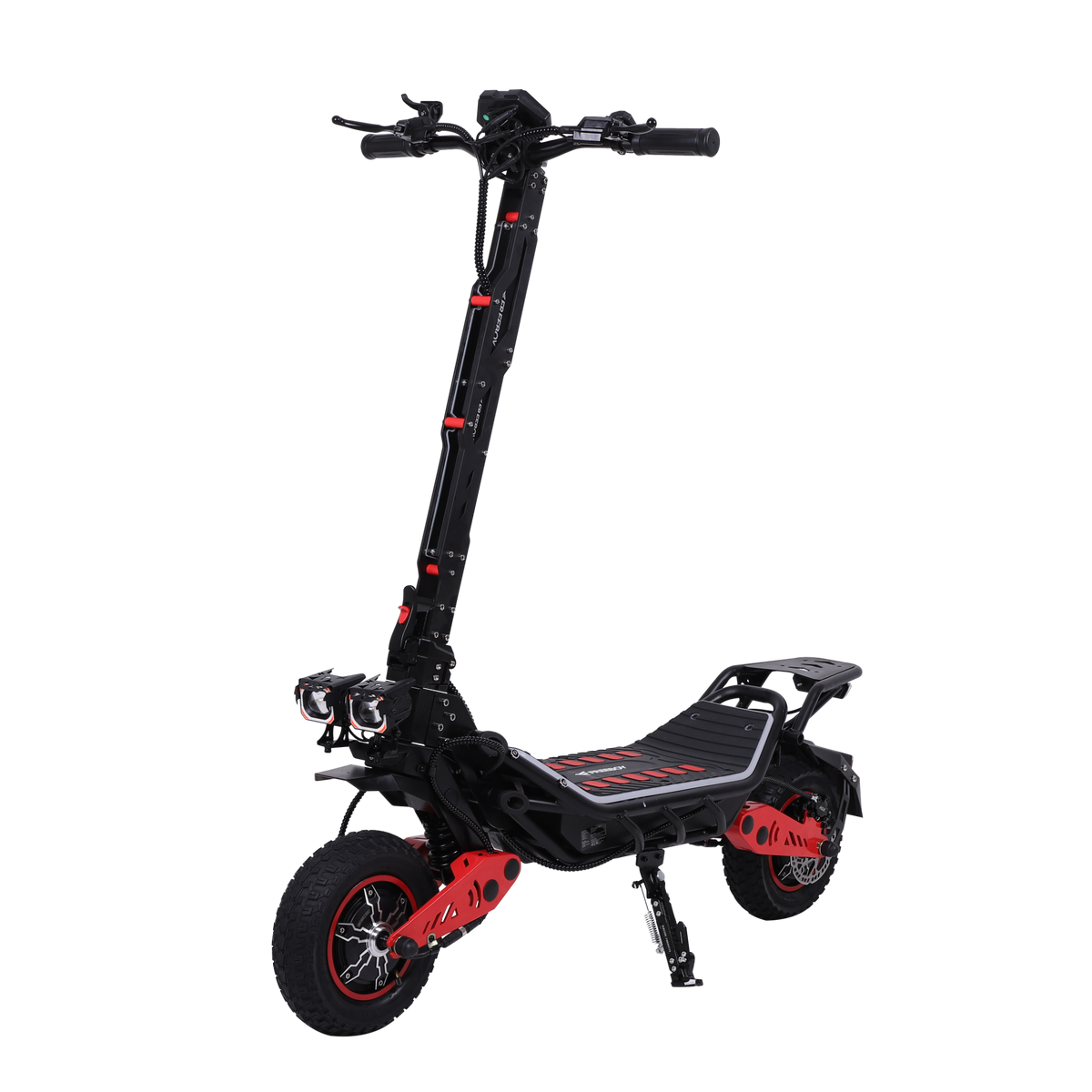 FREEBOY H10 electric scooter front three-quarter view on white background