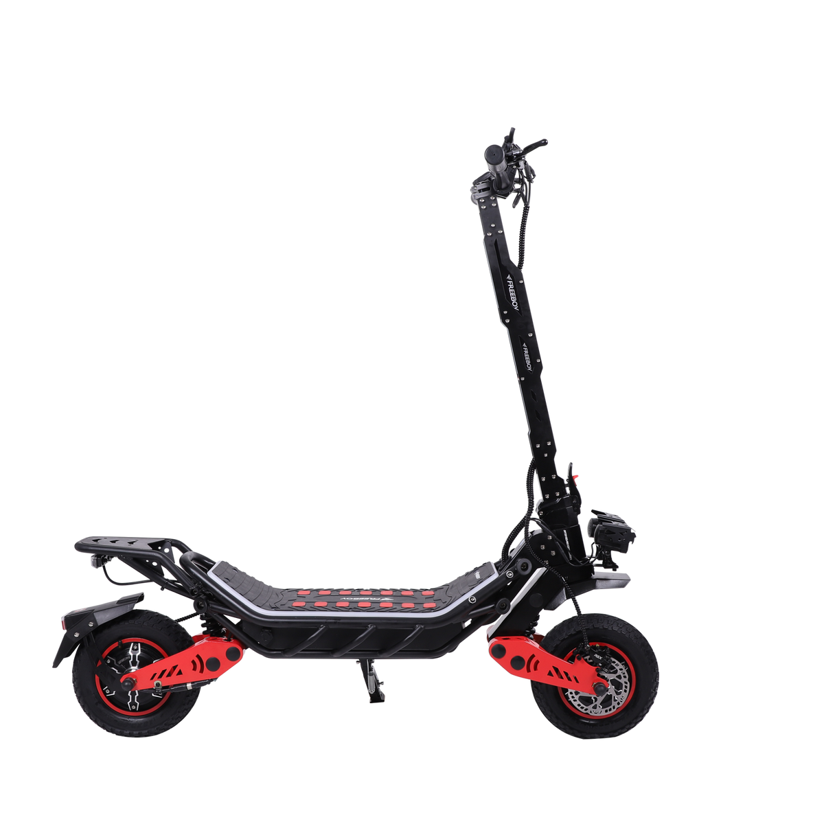 FREEBOY H10 electric scooter angled side view on white background