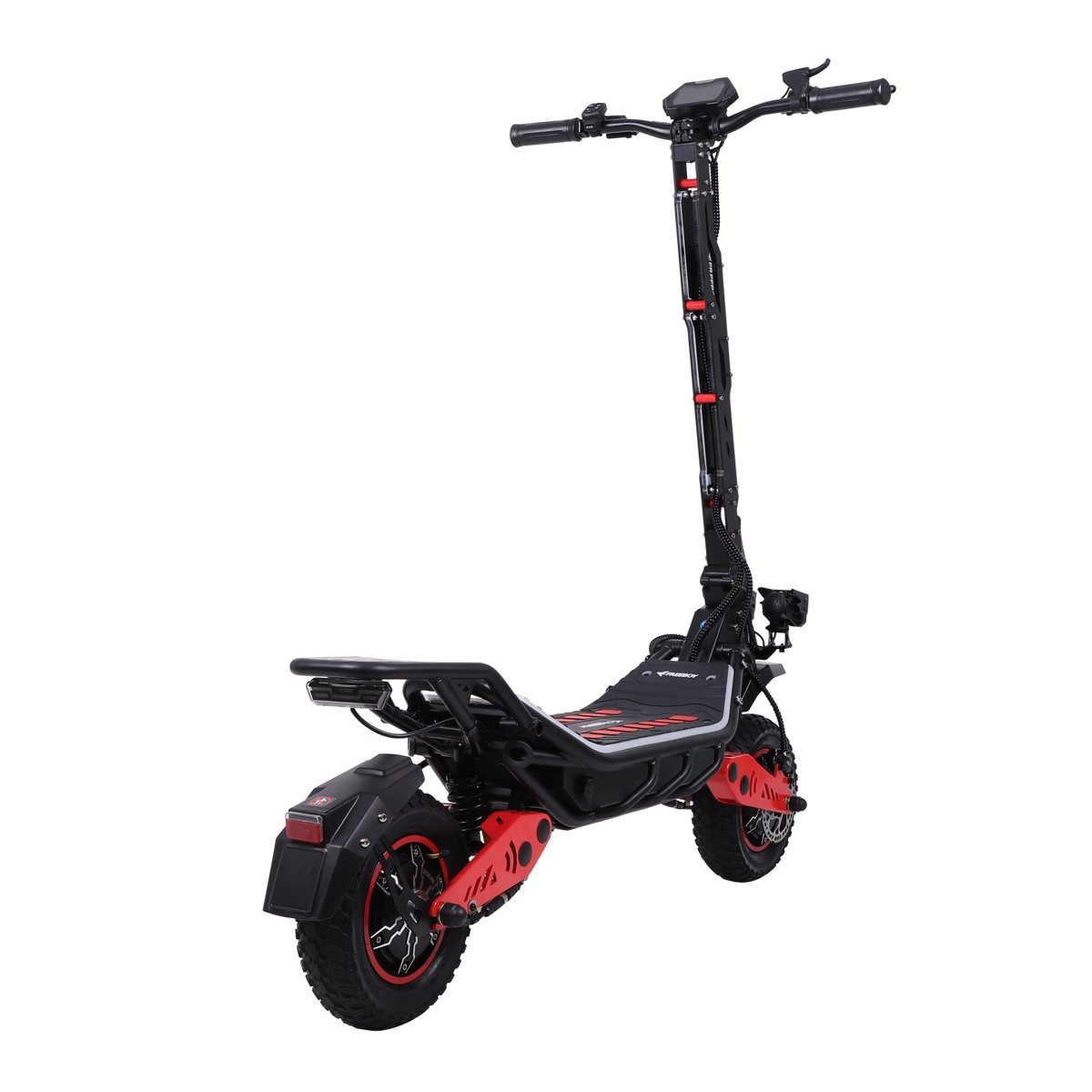 FREEBOY H10 electric scooter top view on white background