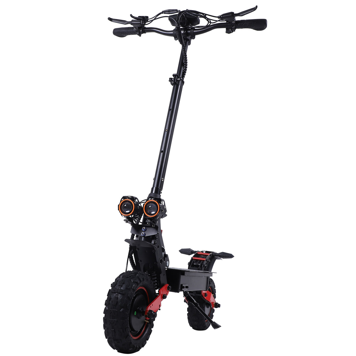FREEBOY H6 electric scooter front three-quarter view on white background