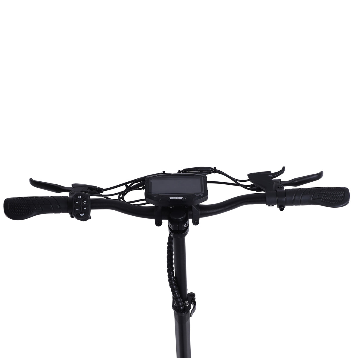 FREEBOY H6 electric scooter handlebar and display detail on white background