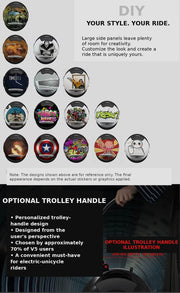INMOTION V5 customisation and trolley handle