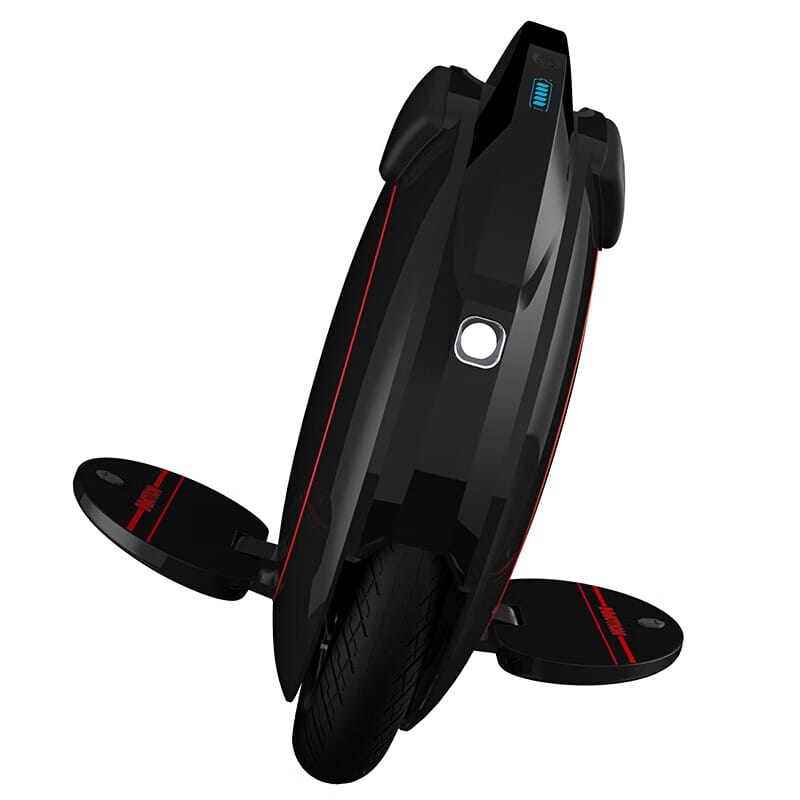 INMOTION V5 smart electric unicycle with pedals extended