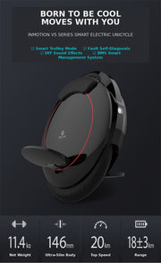 INMOTION V5 product overview and key specifications