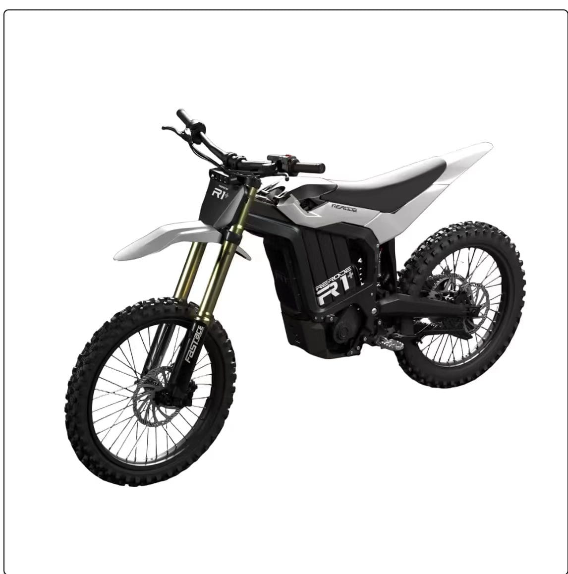 RERODE R1+S electric dirt bike alternate studio view