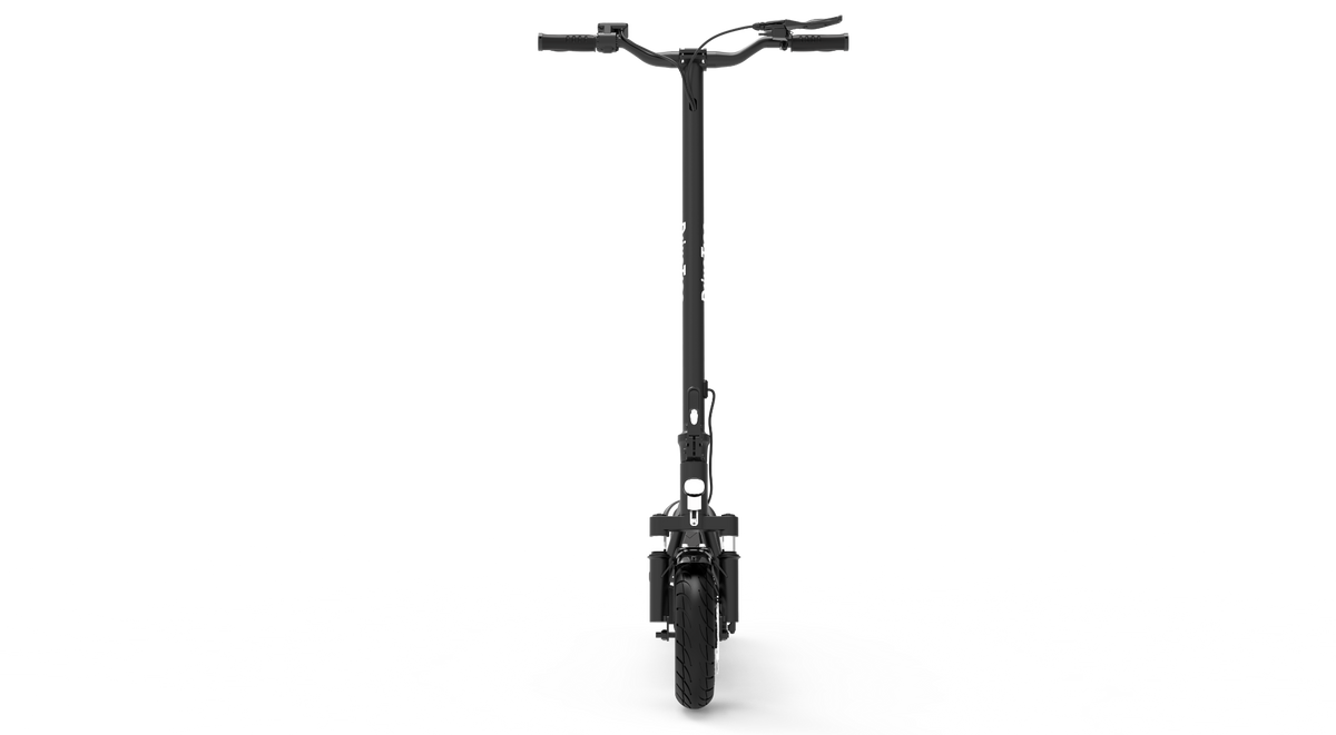 DriveTron DT01 electric scooter in black — detail 4