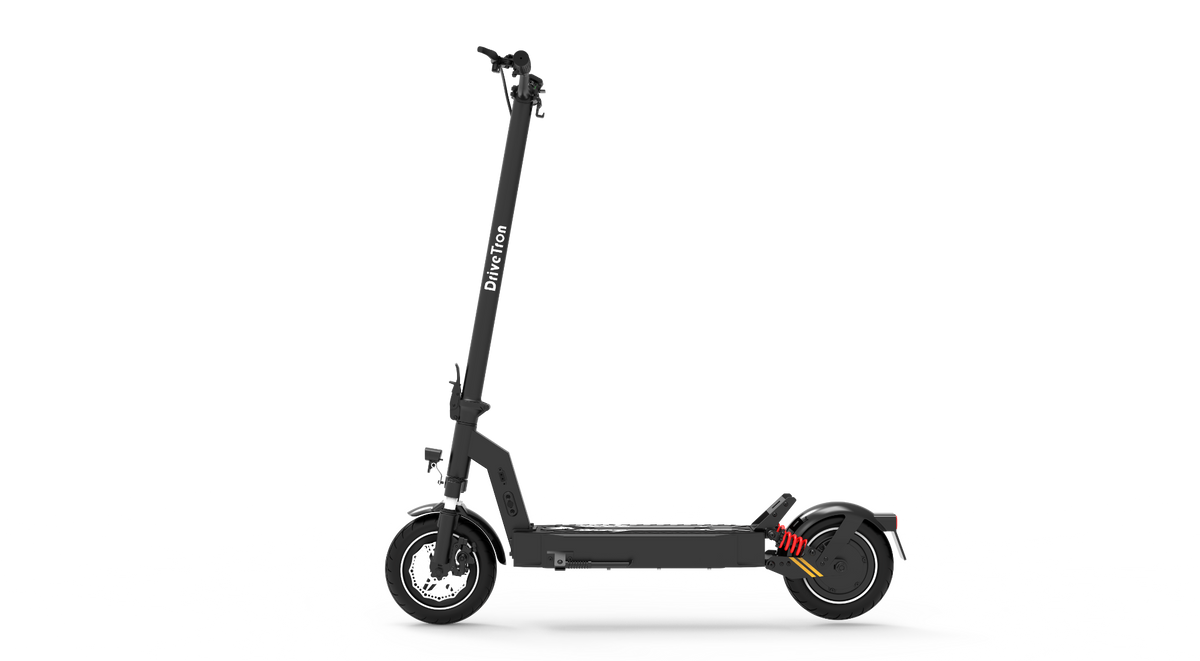 DriveTron DT08 Electric Scooter — 48V 13Ah · Black — image 3