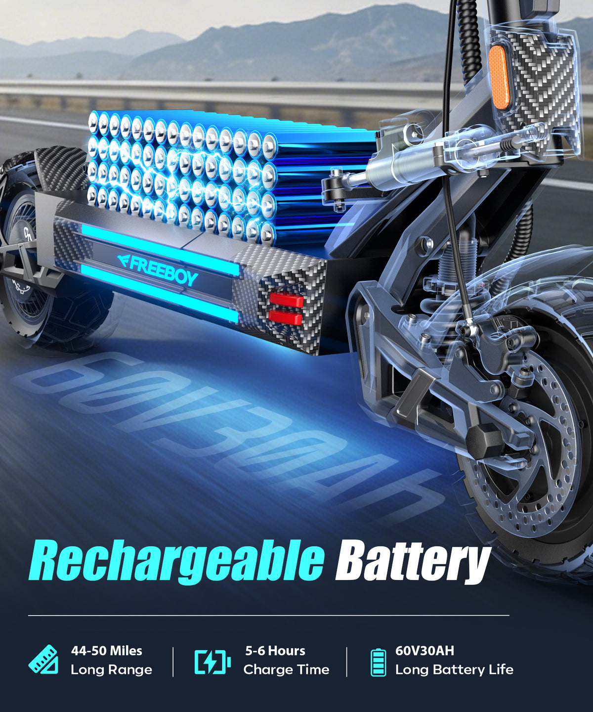 FREEBOY H16 Dual-Motor Electric Scooter — product image 4