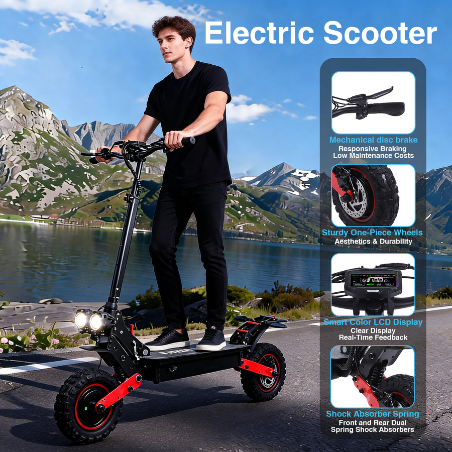 FREEBOY H6 Dual-Motor Electric Scooter