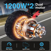 FREEBOY H6 Dual-Motor Electric Scooter — product image 2