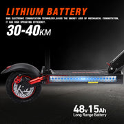 FREEBOY J01 Foldable Electric Scooter — 800W · 48V 15Ah · Standard finish — image 4