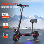 FREEBOY J11MAX Foldable Electric Scooter — 1200W · 48V 18Ah · Standard finish — image 6