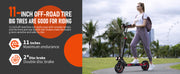 FREEBOY J11MAX Foldable Electric Scooter — 1200W · 48V 18Ah · Standard finish — image 8