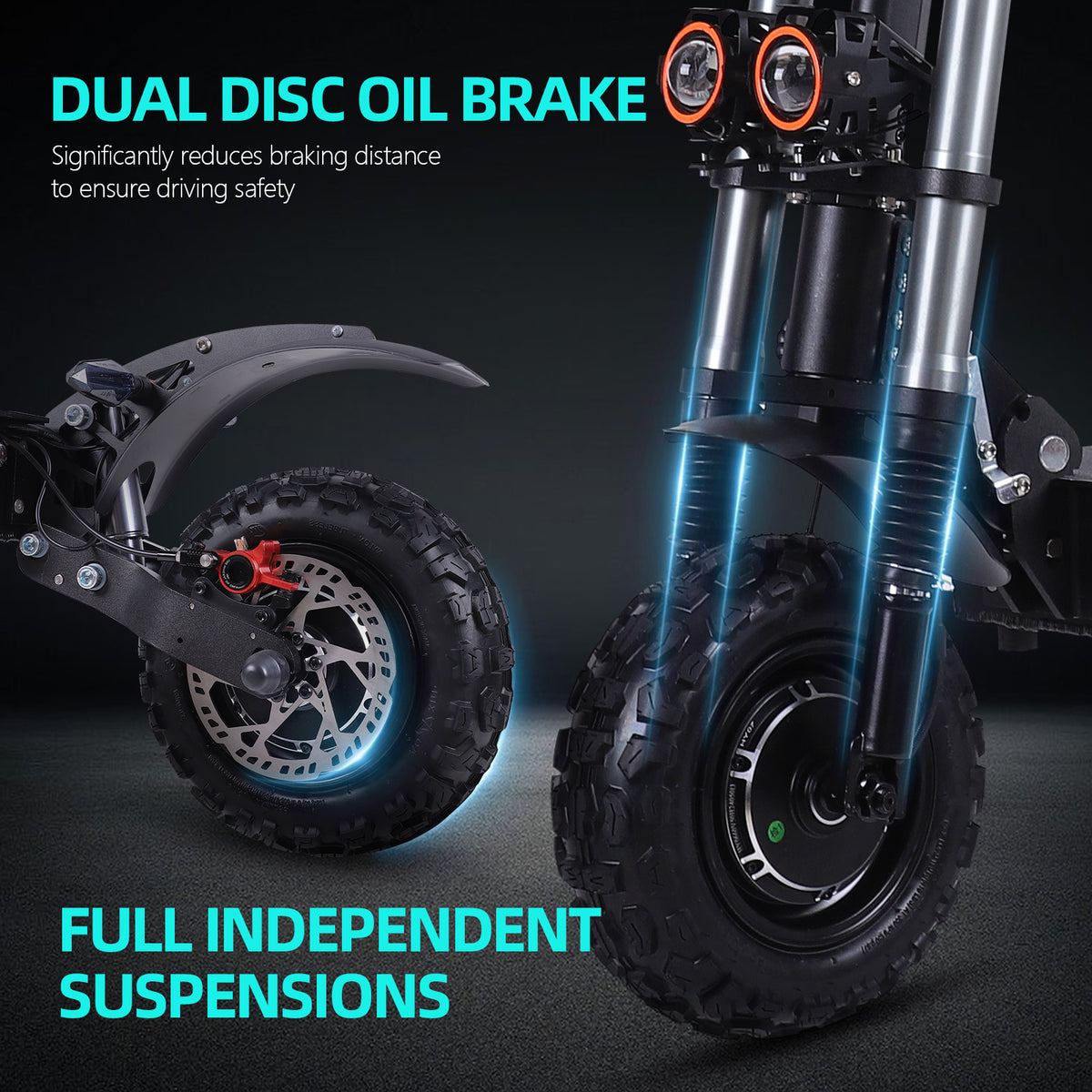 FREEBOY J30MAX Dual-Motor Electric Scooter — product image 6